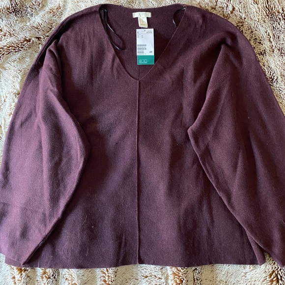 Burgundy Knit Sweater - Picture 2 of 6